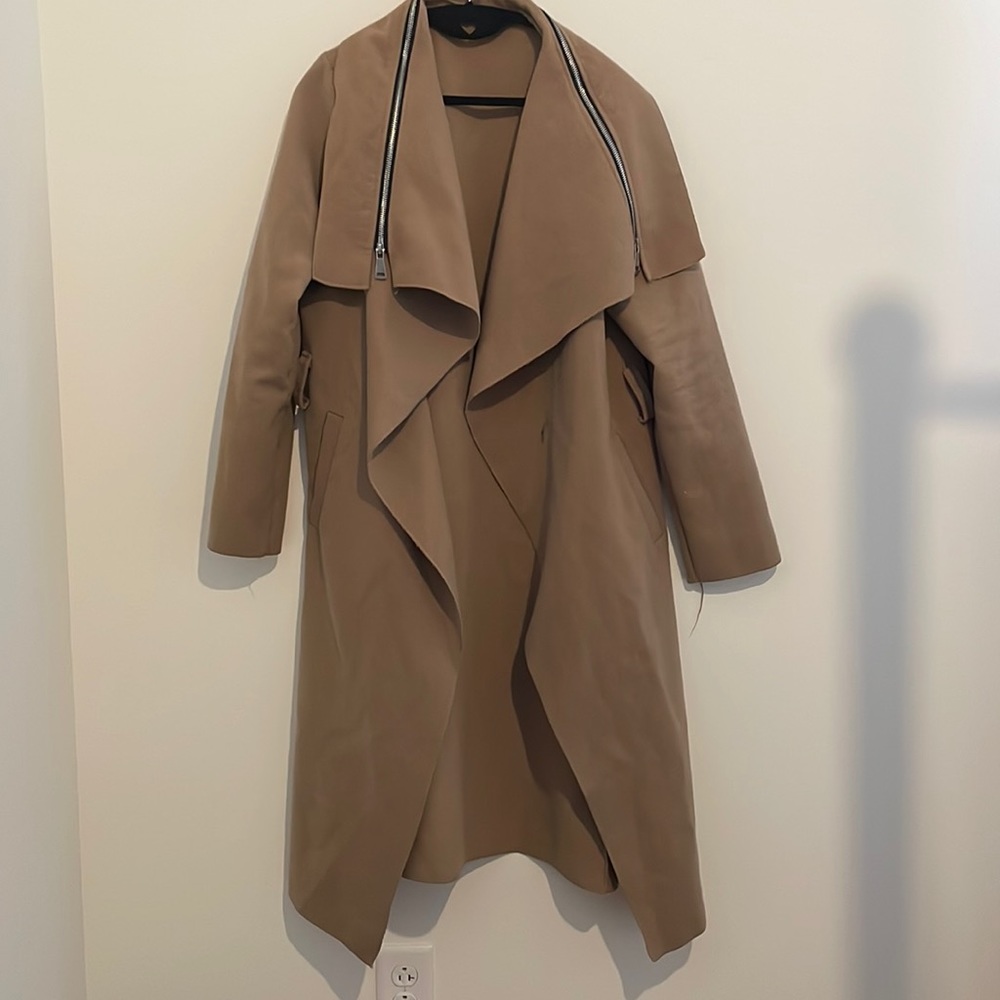 Wool-Like Duster Coat